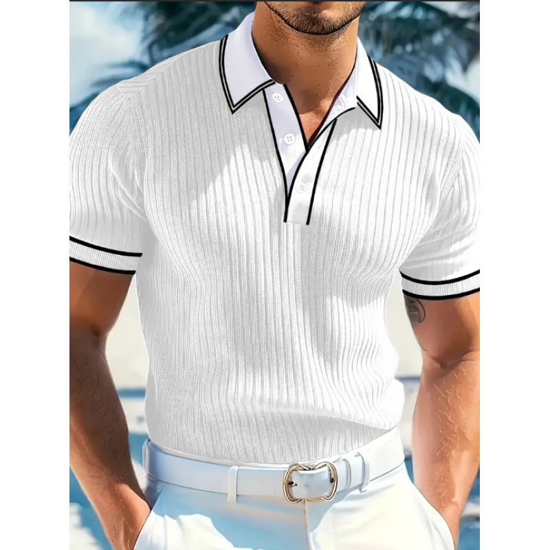 Amazon's New Men's Polo Short-Sleeved Shirt, Men's Foreign Trade Summer New Cross-Border Men's Short-Sleeved Polo Shirt for Men Amazon's New Men's Polo Short-Sleeved Shirt, Men's Foreign Trade Summer New Cross-Border Men's Short-Sleeved Polo Shirt for Men