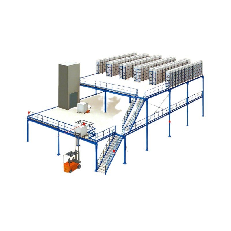 天津重量棚ロフトスタイル鋼構造工業工場メーカー倉庫ロフトプラットフォームロフト棚|undefined