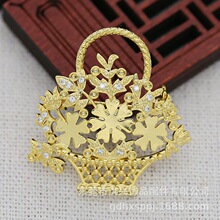 ���dDIY�Ʒ�~24k��ɫ34*34MM�ʯ��ᘻ��@�U���~����B1552