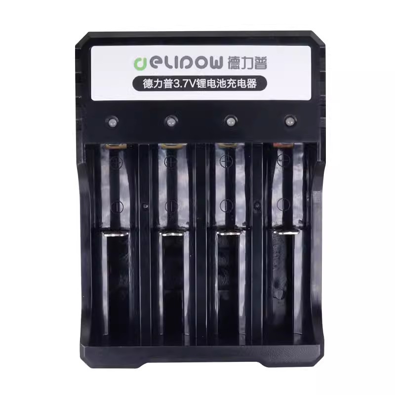 4 슬롯 지능형 턴 라이트 충전기 [3.7v/4.2v 유니버설]]