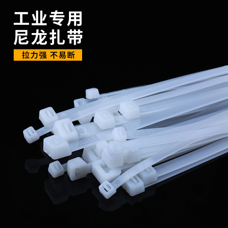 Cable de nylon al por mayor 100*3*150*250*4*200*5*300*8 plástico industrial cable Producción de lazo