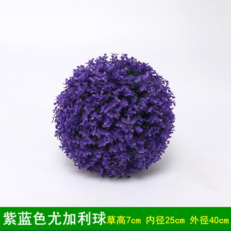 Bola de eucalipto azul-diámetro exterior 40cm