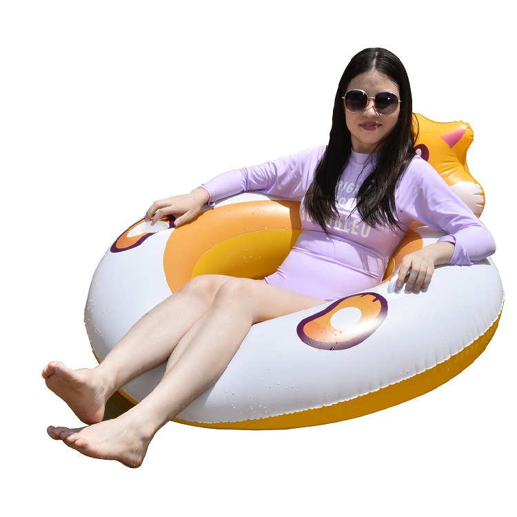 Manufacturer's New Customized Kidsren's Hamster Water Toy Kidsren's Inflatable Floating Row Water Spray Seat Circle Pvc Game Circle