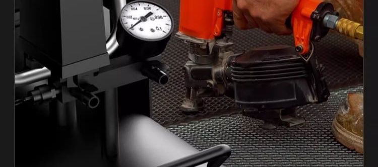 220V Air Compressor Oil-Free Silent Mini Portable Small Woodworking Household Air Compressor