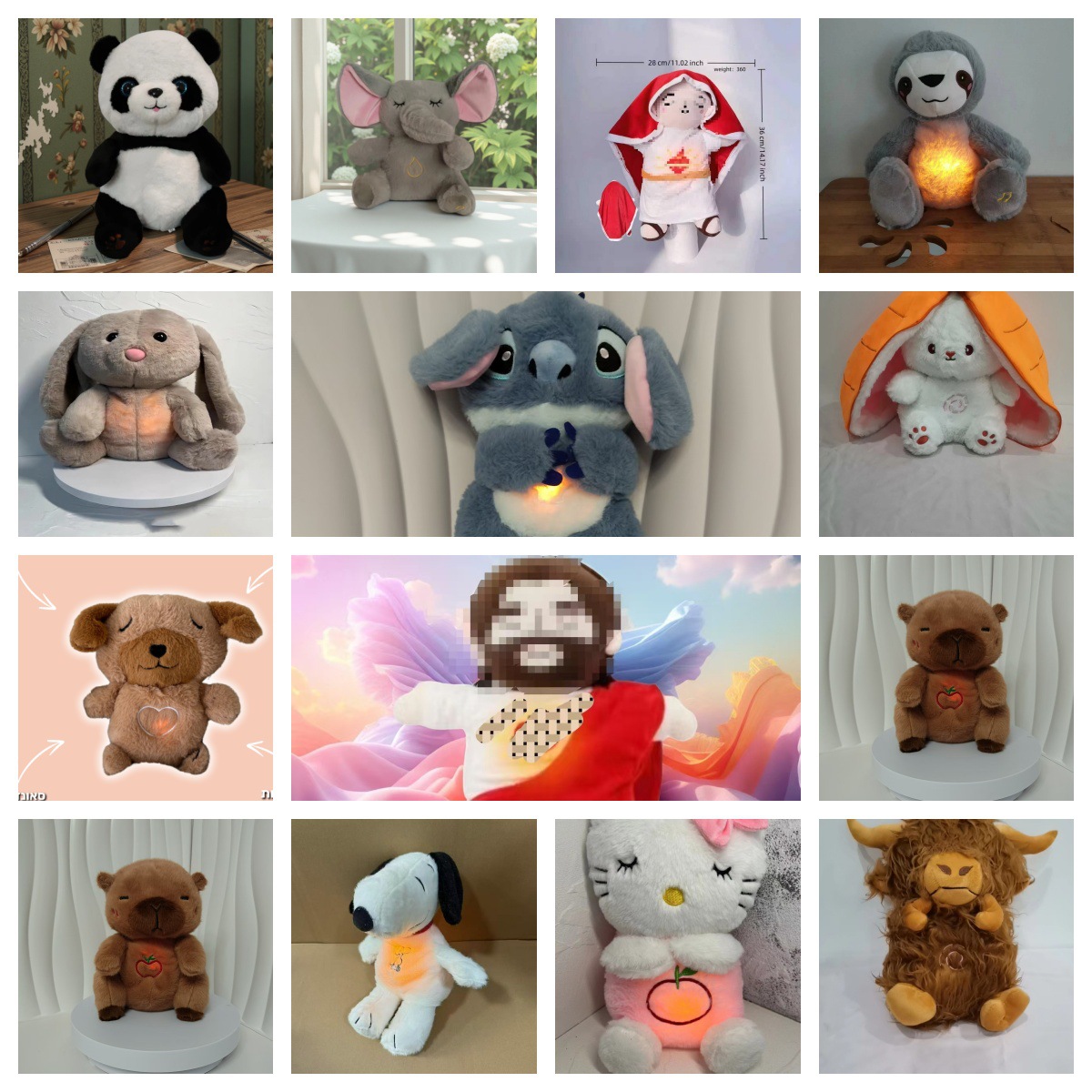 跨境呼吸全系列史迪奇音乐公仔毛绒玩具星际宝贝布娃娃气动耳朵