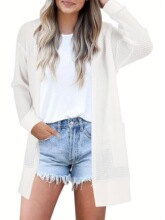 V 51273 Loose Knit Cardigan Sweater ������֯���� �羳ŷ����