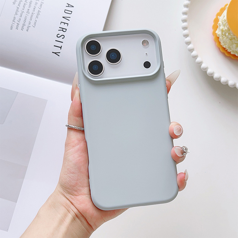 Appleの高級液体シリコン携帯電話ケースは、iphone17promax携帯電話ケース、軽くて豪華なハイエンド携帯電話ケースに適しています。|undefined
