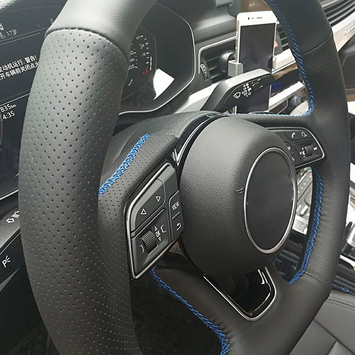 Чехол на руль ручной прошивки, подходит для Peugeot 308/5008/4008/2008/307/408/301/508