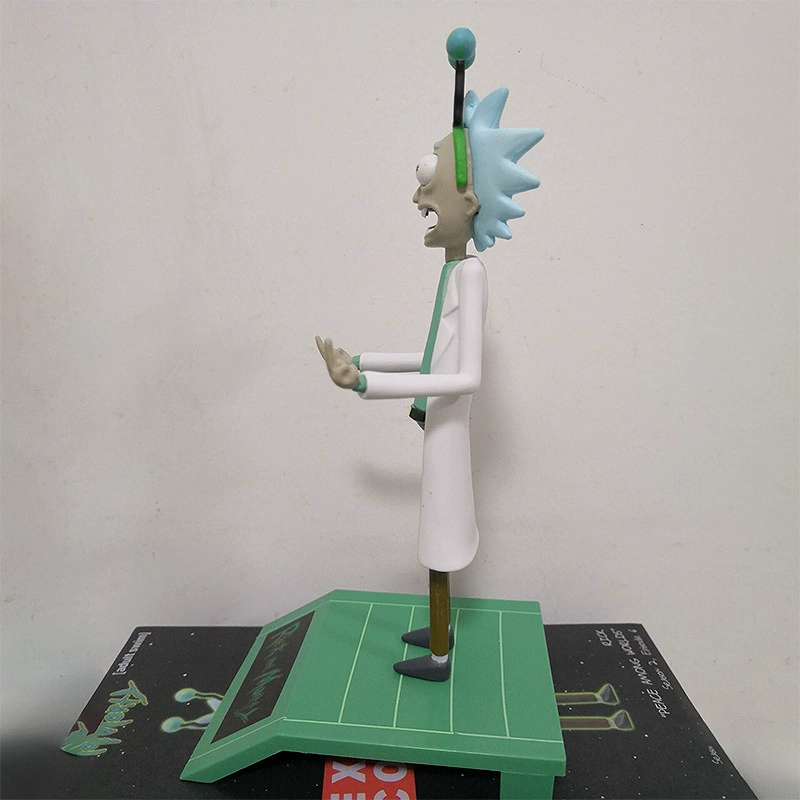Rick and Morty Peace Among Worlds Middle Finger Figure Model Ornaments