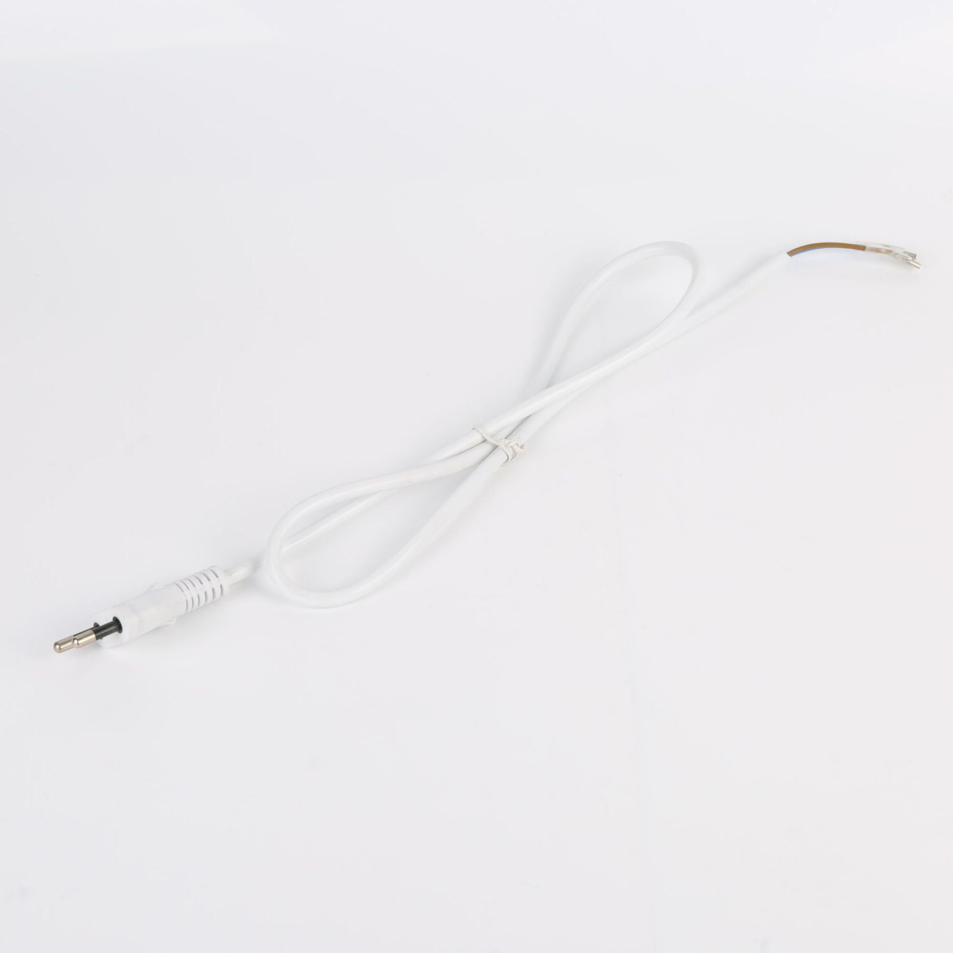 厂家供应 纯铜 PVC材质巴西两芯插头AC电源线