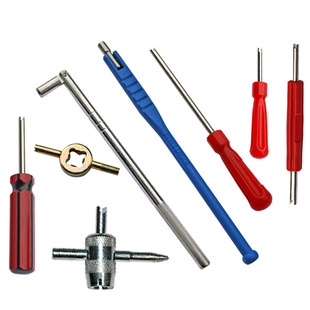 valve core wrench screwdriver bicycle motorcycle car tire valve installation remover tool key