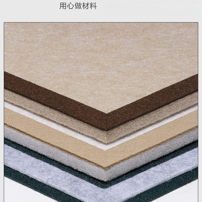 毛粘板墙面装饰毛毡板定作墙贴照片墙免留言板拼色书房宿舍自粘|undefined
