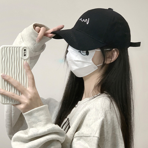 Women's New Large Headsize Spring Summer Baseball Cap with Wide Brim Deep Crown Duckbill Hat for Men Sun Hat