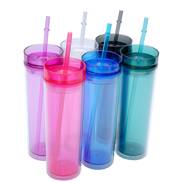 Vaso de Plástico Recto con Asa 16oz Plástico PS Ecológico