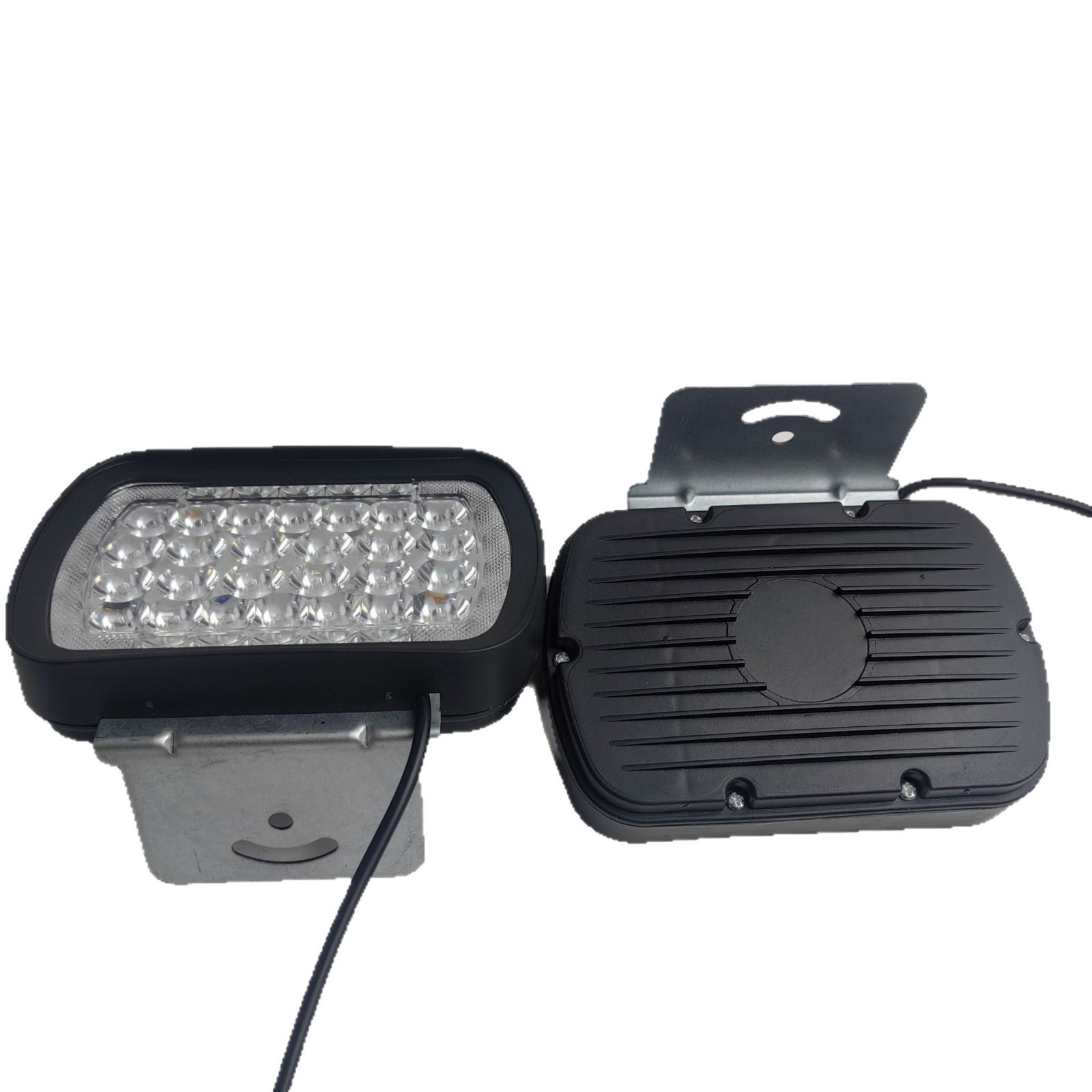 Electric Vehicle Spotlight Led Motorcycle Paving Spotlight Waterproof Super Bright Modified Headlight Headlight White Light Red and Blue Flash