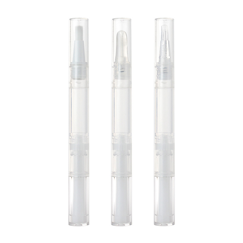 2ml 5ml Esencia para el acné Material de embalaje Uñas Aceite nutritivo Botella de crema para ojos Base líquida Bolígrafo giratorio al vacío