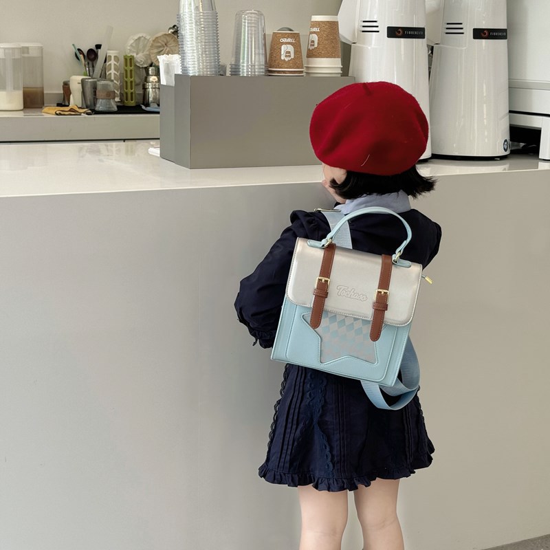 Cute estrellas, mochila para niños y niñas, jardín de infantes, mochila escolar para niños, 2024 nueva mochila infantil transparente