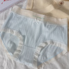 Japanese cotton underwear, trousers with bow, summer breathable comfortable pants