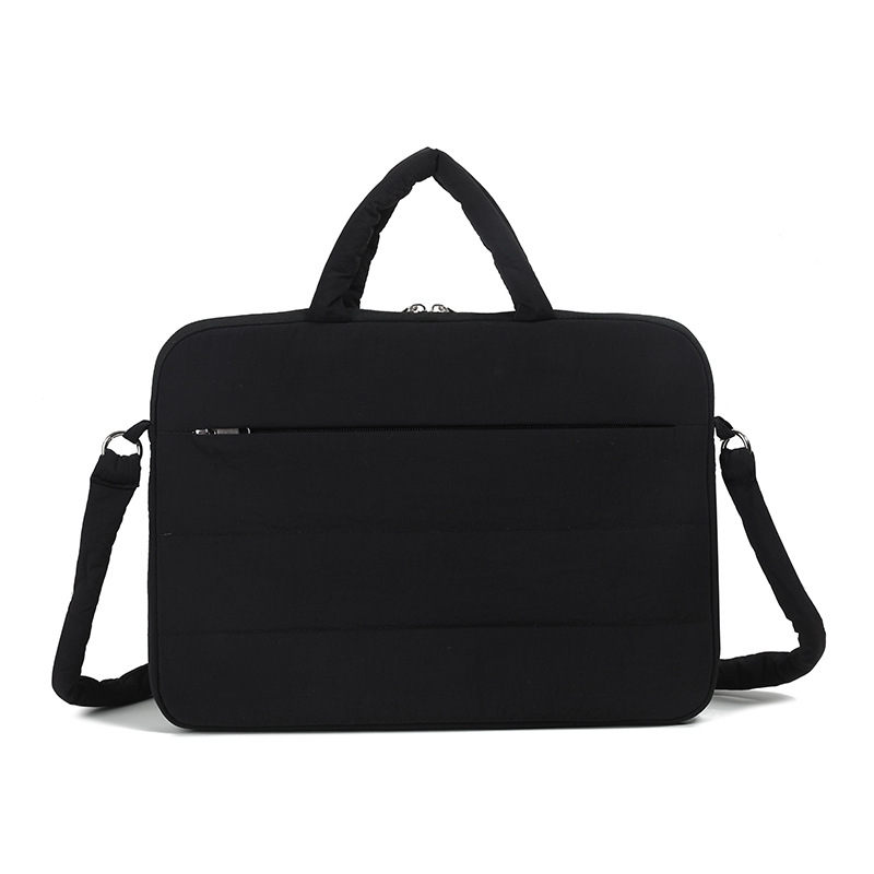 Bolsa de Hombro para Computadora Portátil 13.3 14 16 Pulgadas de Poliéster Impermeable y Ultraligera