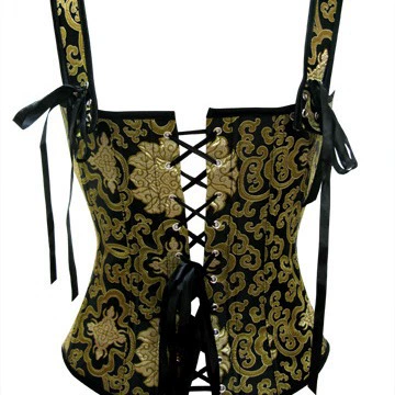Корсет-пальто palace vest, бродеированный корсет для моделирования талии, зелёный, размеры S–XXL