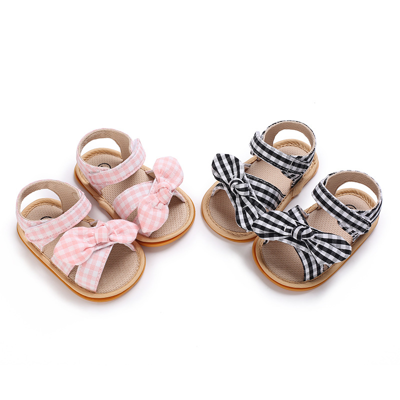 Summer 0-1 year old girl baby sandals te...