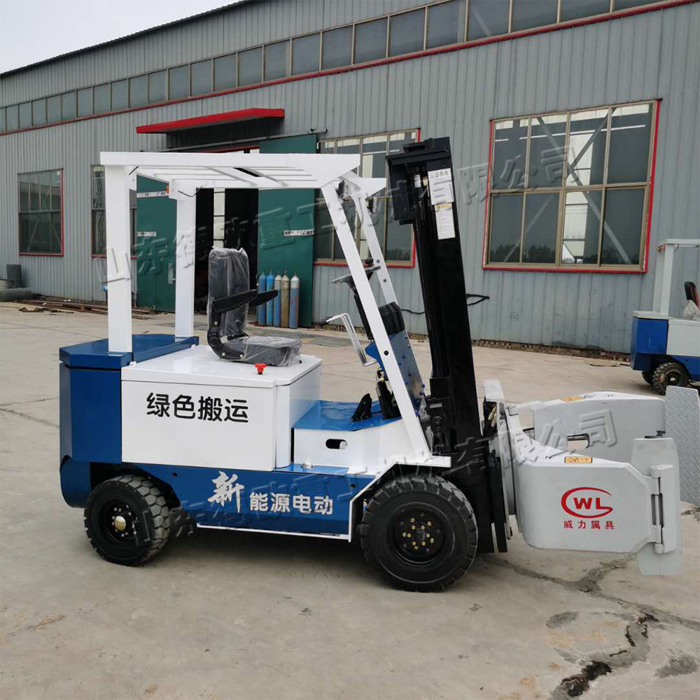 便携式电动四轮叉车 物流园货运站搬运车 座驾式工厂物流运输车