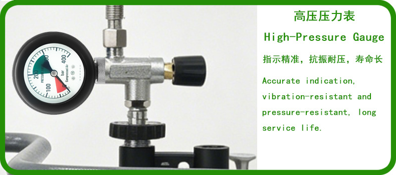 Bs-W100Em Portable High Pressure Air Compressor Rescue Diving Breathing Apparatus Firefighting Air Filling Pump