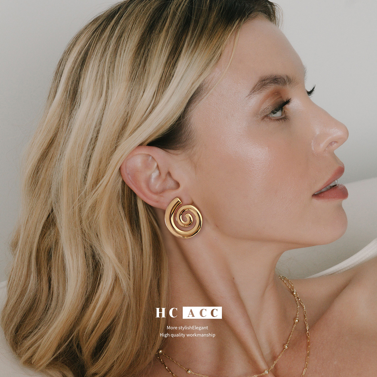 amazon-hot-sale-copper-plated-real-gold-rotating-circle-fashion-irregular-earrings-light-luxury-high-elegant-jewelry