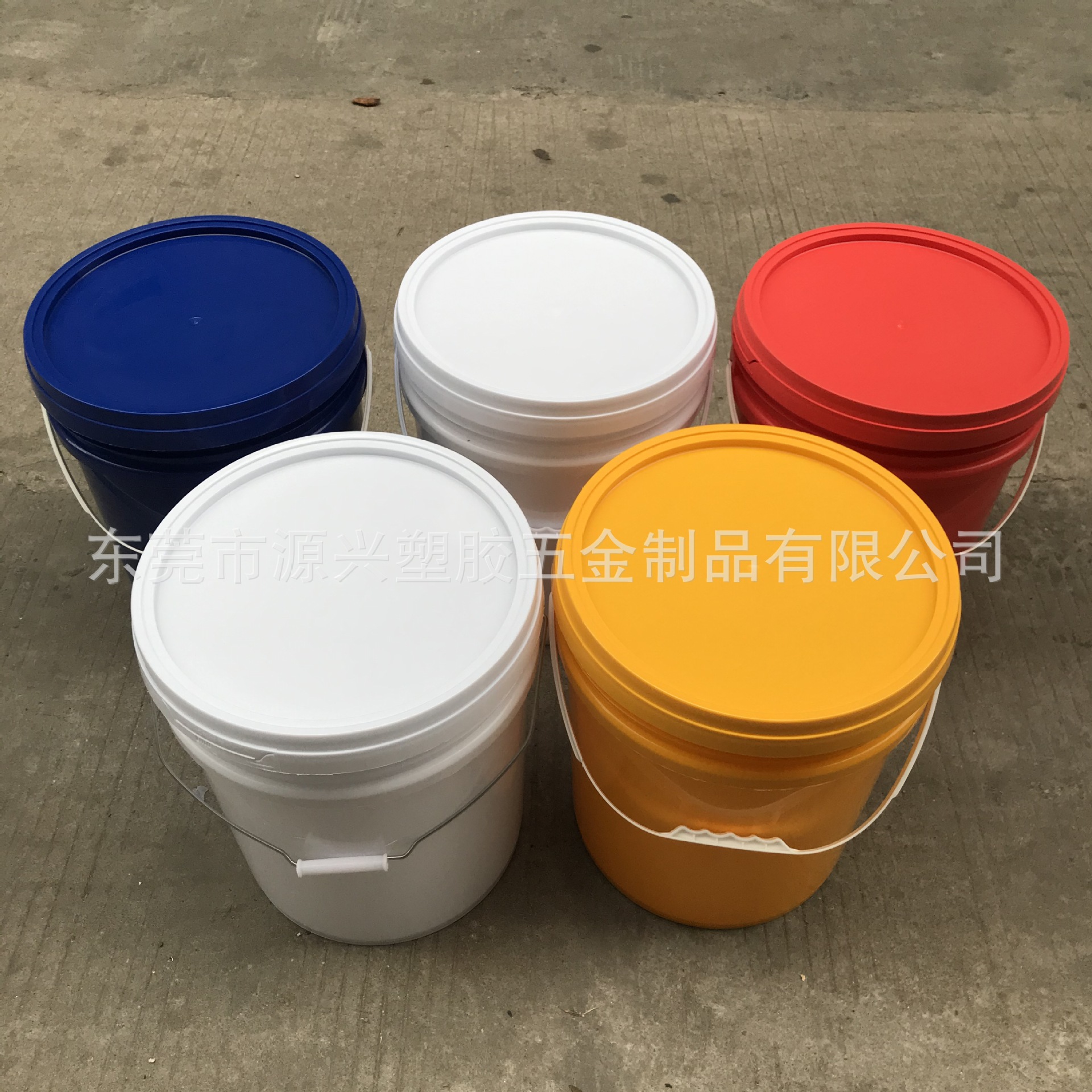 工厂直销25升涂料桶广口化工桶乳胶水桶食品香精饲料润滑油机油桶