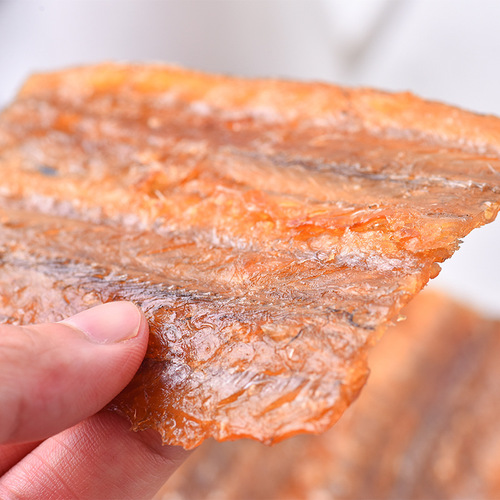 Roasted Eel Fillet 500g Large Can Pregnant Women Snack Fish Dry Seafood Beihai Ready-to-Eat Snack Leisure Roasted Fish Fillet