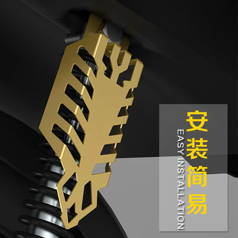 Off-road shock-absorbing modified pedal, shock absorber, protective case, decorations, bike fork