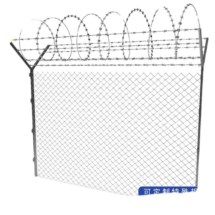 Stadium Court Fence Basketball Court Fence Hook Pattern Guardrail Net Playground Football Field Protective Net Rhombus Net