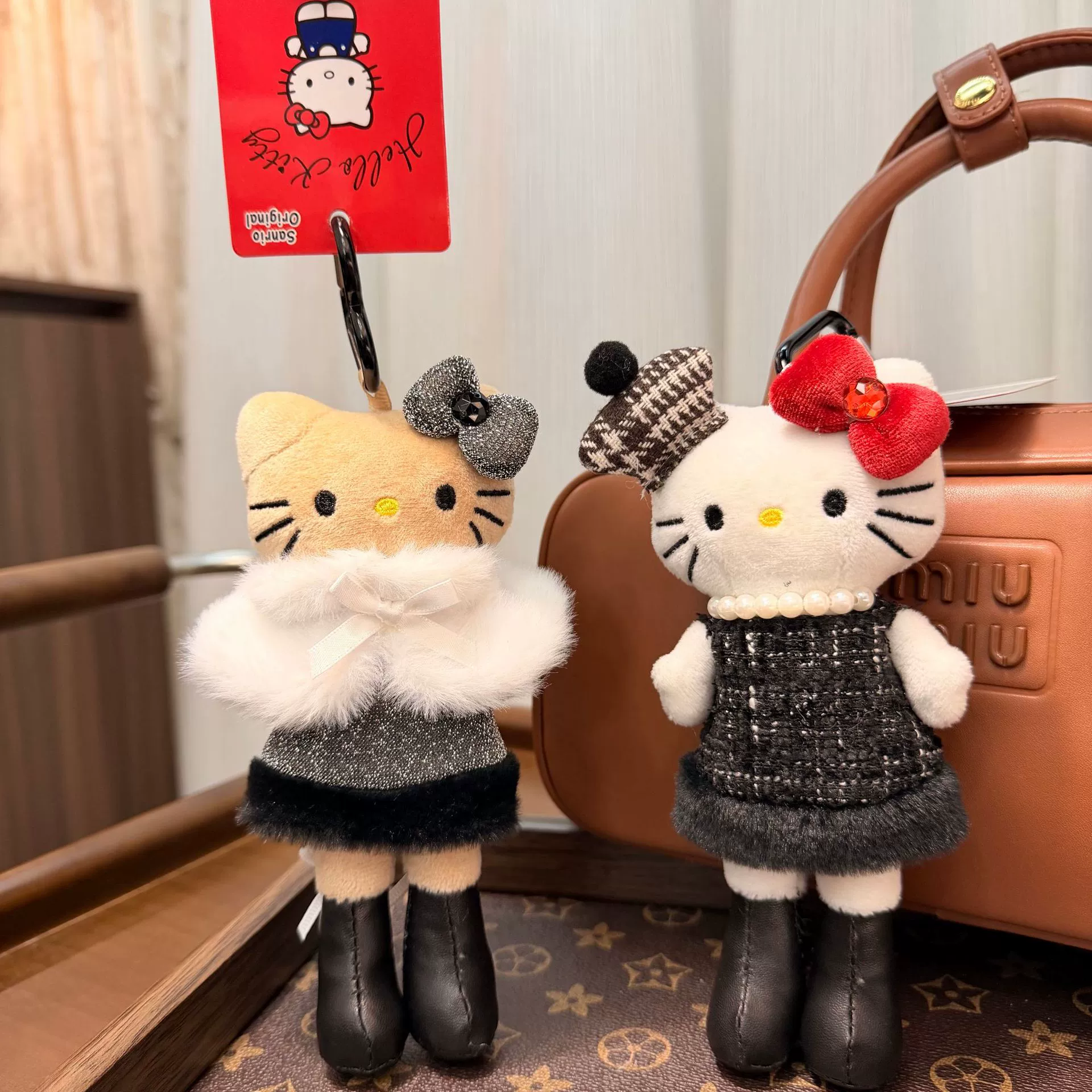 Hello Kitty, cute plush Japanese pendant, doll, Birthday gift