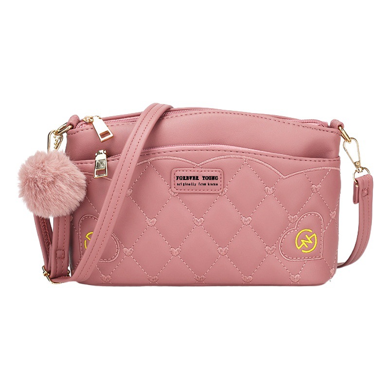 Bolso bandolera nuevo de verano 2024 para mujer, bolso de hombro pequeño con bordado de hilo estilo INS, venta al por mayor de Guangzhou, bolso de hombro individual para teléfono.