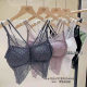 Large Size Fashionable Beautiful Back Dovetail Fashionable Inner Vest Lace Belt Chest Pad Gathering Anti-running Light Plus Fat Underwear for Women