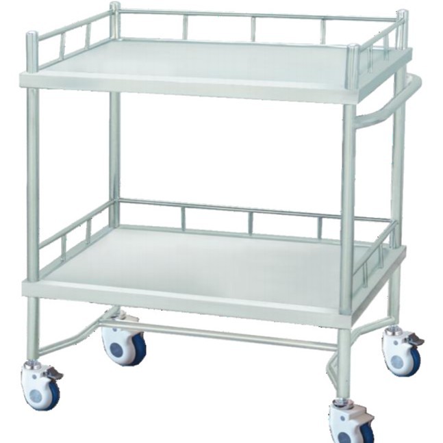 MJ01-A不锈钢推车多功能不锈钢手推车卫生不锈钢金属现代医院家具