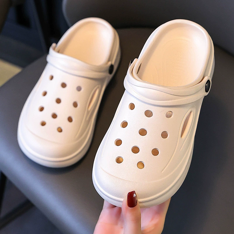 Обувь с дырками для женщин Супер Облака с толстым дном