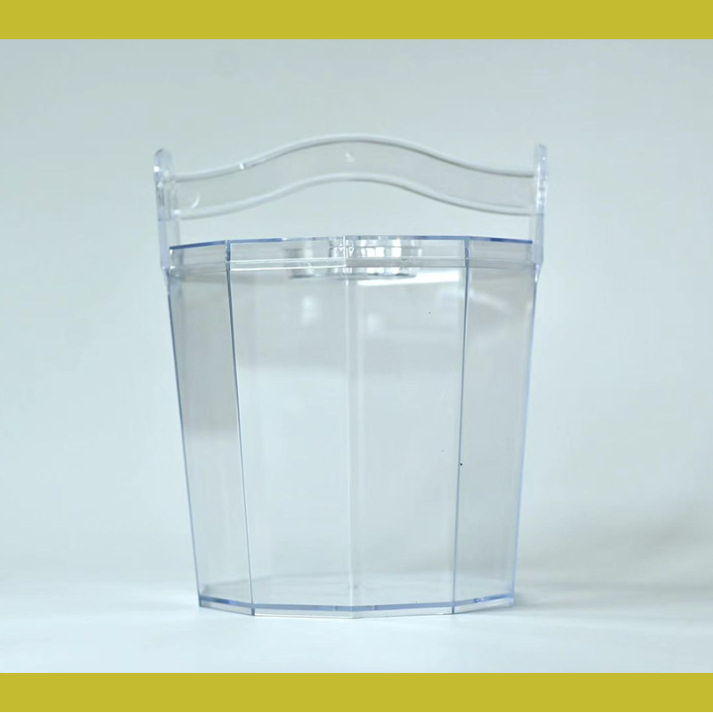 Caja de alimentos de barril de alta transparencia, dulces de chocolate, dulces horneados, galletas, cajas de regalo, cajas de embalaje de plástico de grado alimenticio