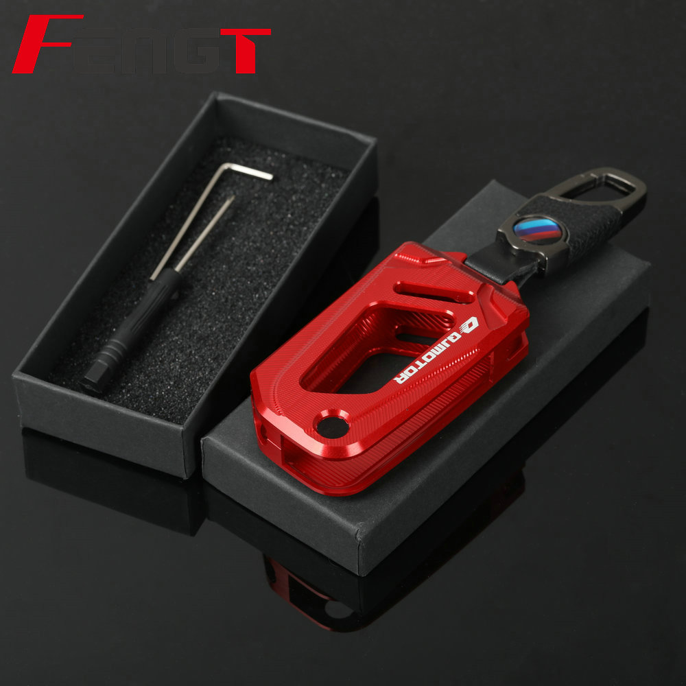Suitable for Qianjiang Sai 600 Key Shell, New Sai 600 Key Cover, Zhui 600 Aluminum Alloy Keychain, Sai 600 Modification