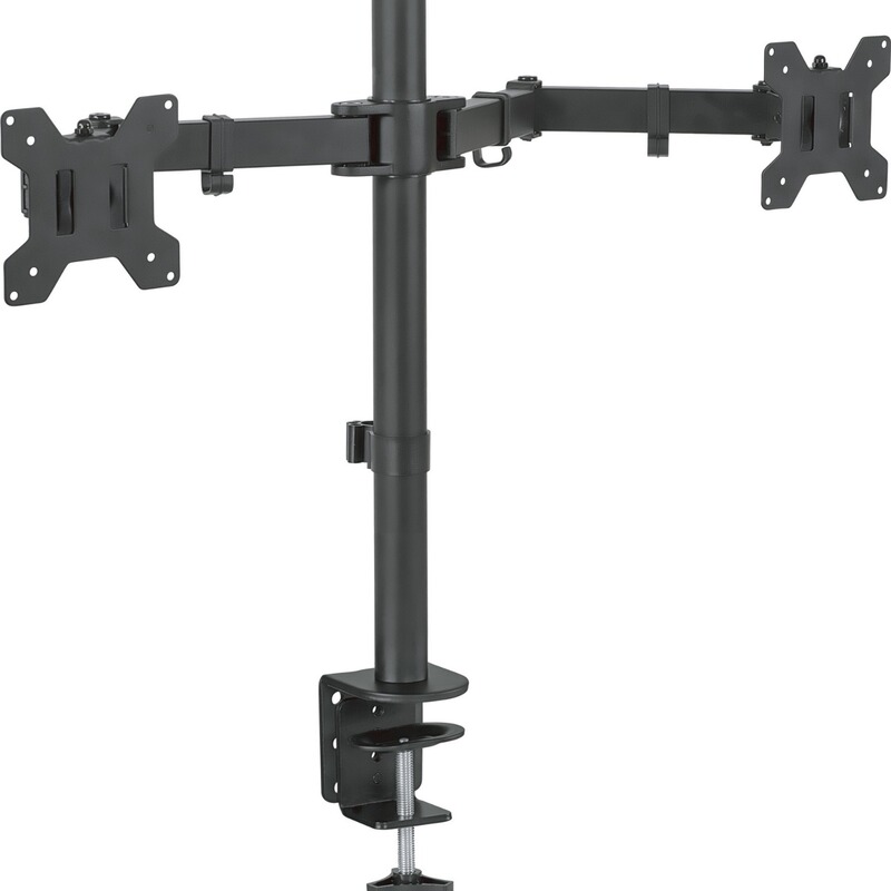 Dual-screen monitor stand desktop free-lift rotating rack Securities game multi-screen stand