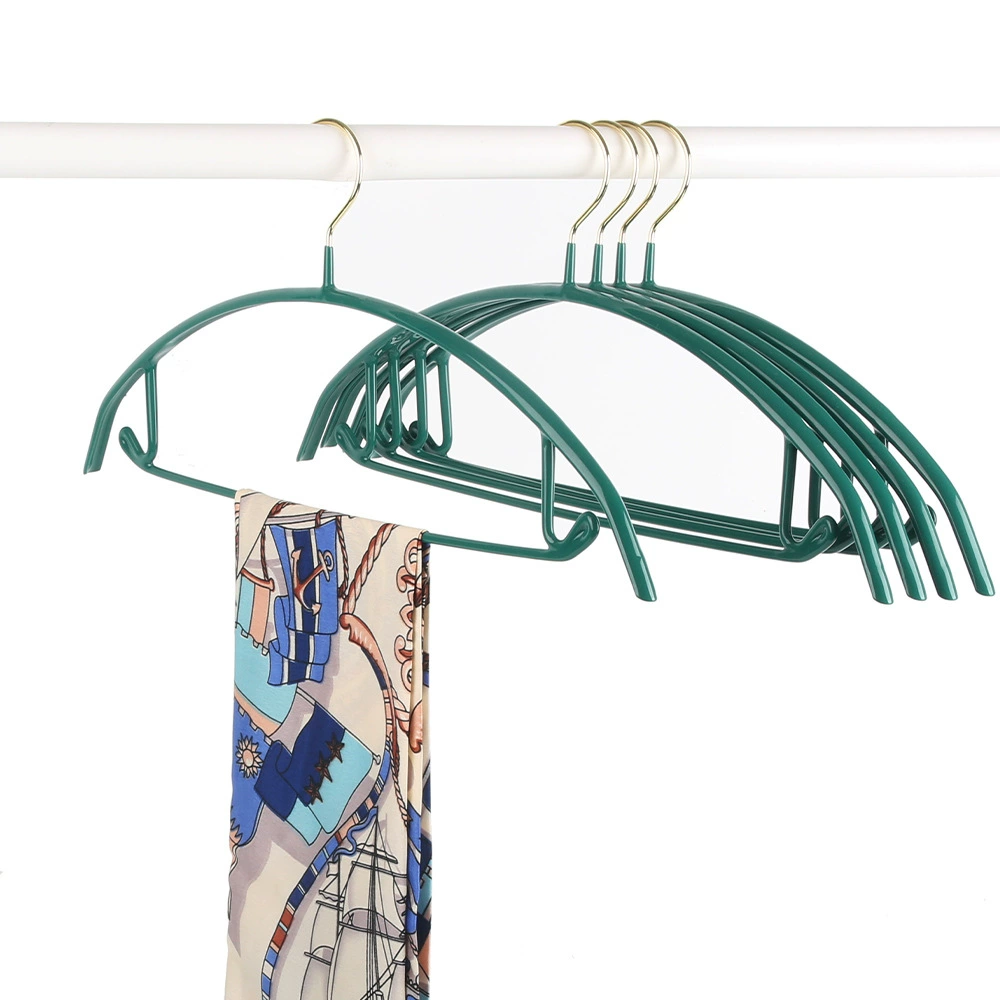 Полукруглая вешалка для одежды с золотыми крючками для домашнего использования, не оставляет следов, не скользит, не деформируется, не сдавливает плечи, не скользит.