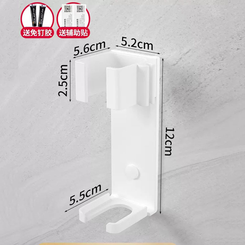 Baño rizador de pelo rack baño Punch libre eléctrico pelo recto peine rack montado en la pared estante de almacenamiento de madera contrachapada Comercio exterior transfronterizo