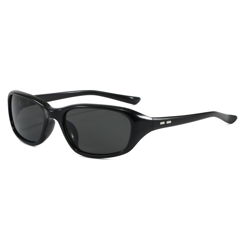 2026 New Model Jennie Style Y2K Futuristic Fashion Sunglasses for Women Ins Cross-Border Sports European and American Sunglasses