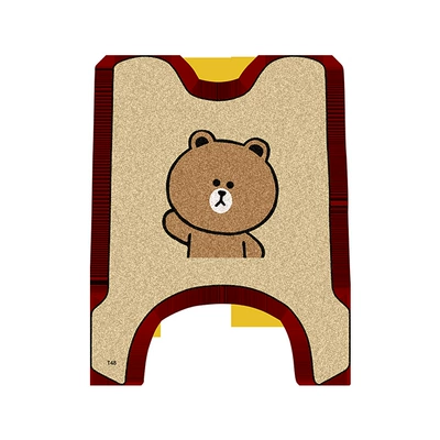 Suitable for Tailg Feimeng/Tailg Feiyue Electric Vehicles, Waterproof and Non-Slip Wire Loop Foot Mats for Electric Scooters (Electric vehicle foot mat) - tailing-feimengtailing-feiyue-brown-bear