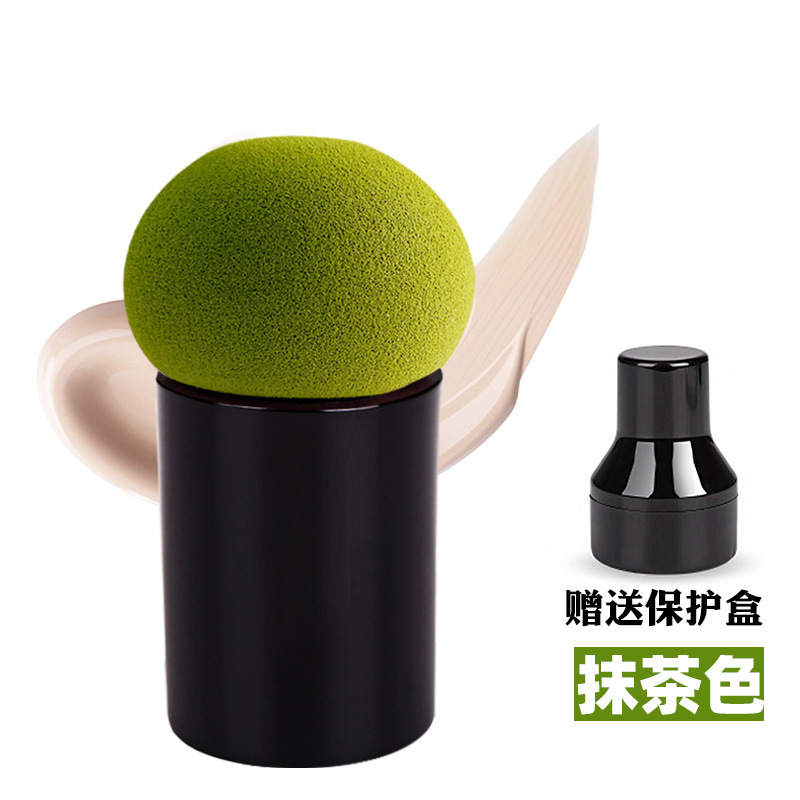 国境を越えた人気のキノコヘッドパウダーパフシールパウダーパフポリウレタンウェット＆ドライパウダーパフQ弾性小さなキノコリペア|undefined