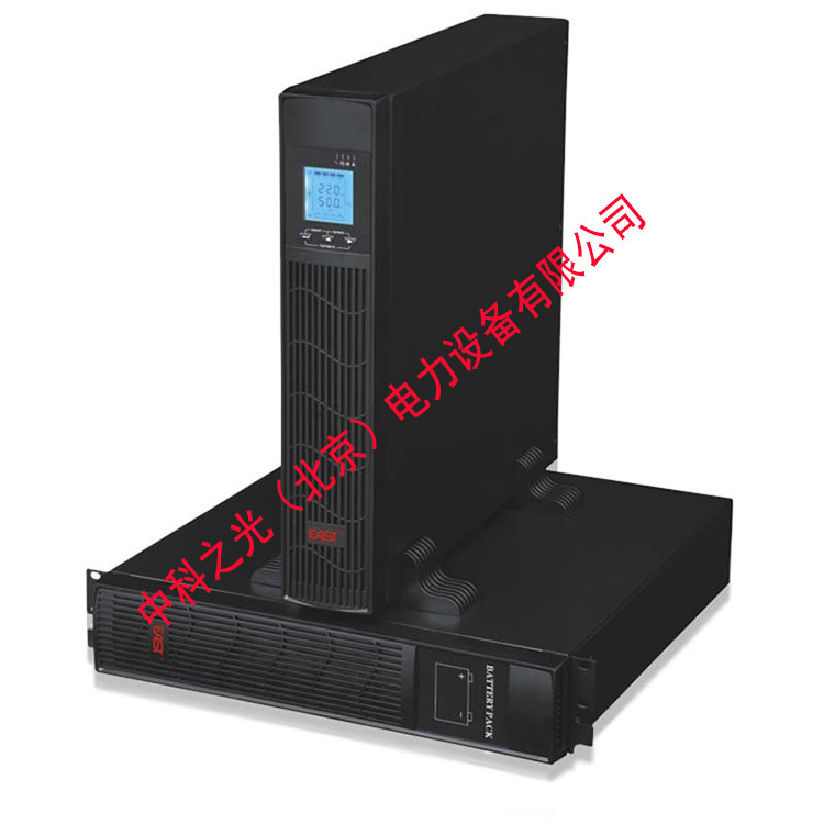 易事特UPS电源机架式不间断UPS电源办公用内置电池EA903SRT 2700W