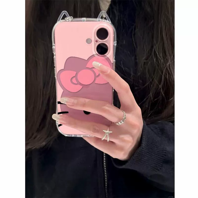 Hello kitty, яблоко, совместимый чехол для iPhone16, чехол для телефона 16promax