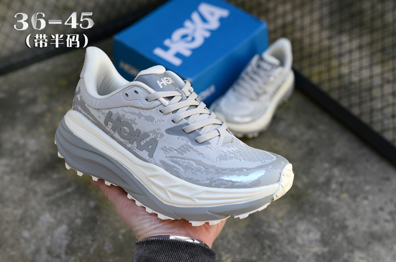 莆田工厂新款运动鞋HOKA Stinson7夏季户外越野透气网面跑步鞋子|undefined