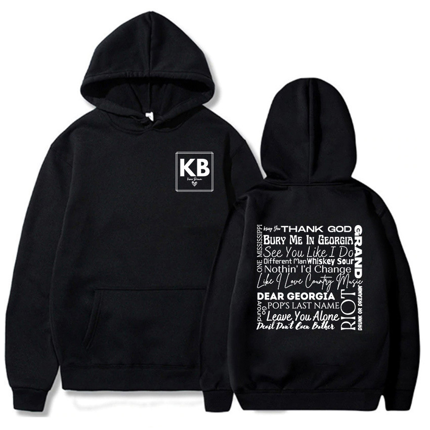 Thank God Kane Brown Graphic Hoodies The High Road Tour 2025