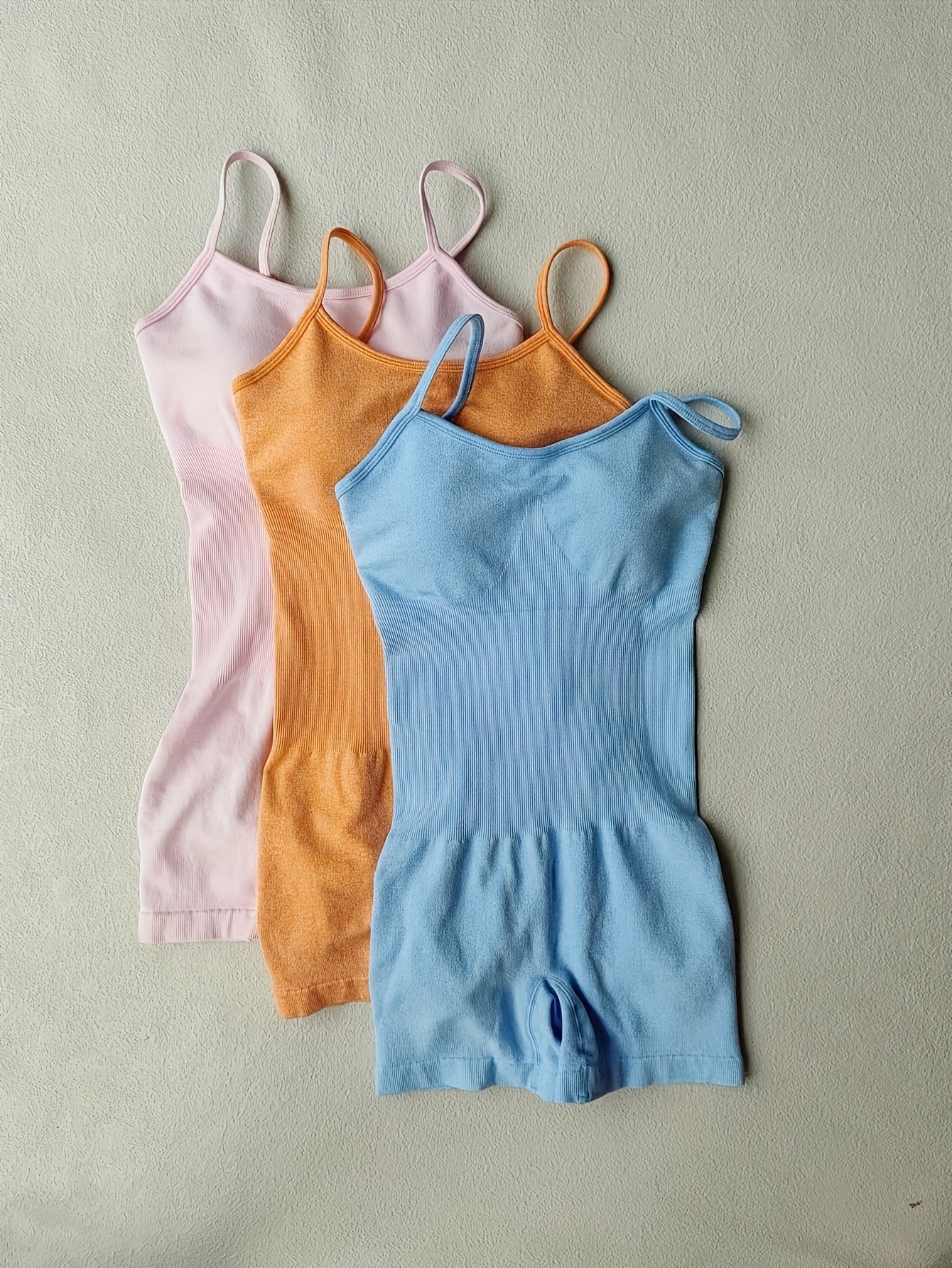 2025跨境新款欧美3件套女士瑜伽服性感连体紧身裤